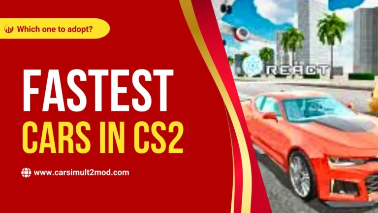 Fastest Cars in Car Simulator 2