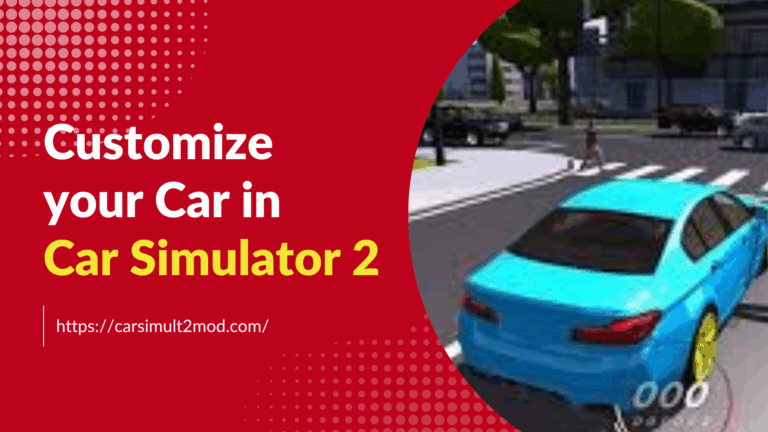 Car customization in Car Simulator 2